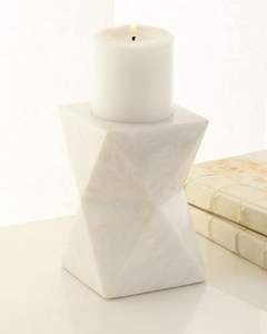 Heavyweight <b>Marble</b> <b>Candle</b> Holder with Secure Placement Handmade & Eco-Friendly for Christmas & Easter Decor Modern Design - Product Image 1