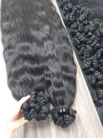 Bundles de Cheveux Humains Extra Longs 100cm -120cm Naturel Ondulé Soyeux Droit Double Dessiné Vierge Non Transformé Remy Cheveux Bruts