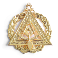 Colliers de Franc-Maçonnerie Maçonnique Religieux Personnalisés en Métal, Médailles Sportives, Chaînes d'Ailes du 33ème Degré, Bijoux de Dos, Style Antique, Moderne, Traditionnel