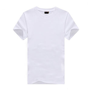 100% coton campagne de vote présidentielle blanc plaine élection coton blanc T-shirt pour hommes - Product Image 1