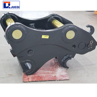 Attache rapide hydraulique mécanique renforcée adaptable pour excavatrice 3CX 4CX