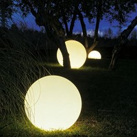 Lampe solaire de jardin en forme de sphère, IP65, étanche, pour cour extérieure, chemin, télécommande, éclairage d'ambiance, éclairage paysager