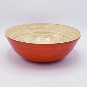 Grand bol en bambou peu profond Vaisselle naturelle Décoration de présentation de repas attrayante Produits vietnamiens en gros écologiques - Product Image 6