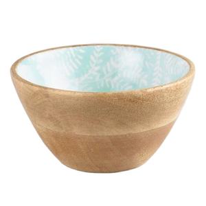 Offre Spéciale Natural living Bois Mango Naturel Émail Écologique Saladier En Bois Décoratif Vaisselle Bol à Salade de Fruits - Product Image 1