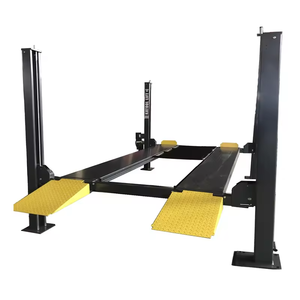 Elevador de Autos de Cuatro Postes de Alto Rendimiento, Máquina de Alineación de Ruedas, Accionamiento Eléctrico/Hidráulico, Capacidad de 6 Toneladas, Vida Útil de 10 Años - Product Image 4