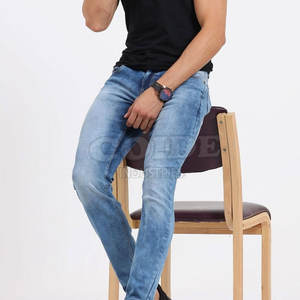 Pantalones Vaqueros de Color Personalizado para Hombre a Precio Económico, Nuevo Estilo para Uso en Exteriores, Pantalones de Hombre Lavados de la Mejor Calidad - Product Image 5