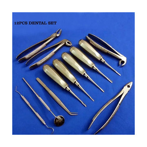 ชุดเครื่องมือผ่าตัดทางทันตกรรมพื้นฐาน12ชิ้น - Product Image 1