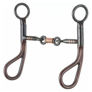 Reinsman Circle Y Johnson Hackamore Bit Alta calidad Western Horse Hackamore Bit Entrenamiento Equitación Rendimiento Bit Caballos - Product Image 1