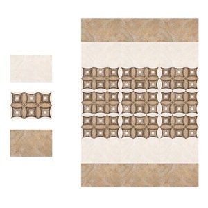 Carreaux muraux extérieurs émaillés brillants de couleur marron céramique 30x45cm - Product Image 1