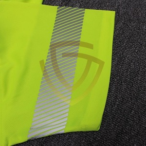 2025 transpirable alta visibilidad CE certificado poliéster ropa de trabajo camisetas para uso al aire libre hecho en Pakistán - Product Image 3