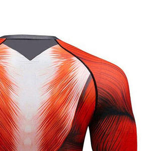 2025 nouveau Style hommes chemises de Compression imprimées entièrement sublimées en gros Logo personnalisé garde éruption pour les chemises de Compression pour hommes - Product Image 6