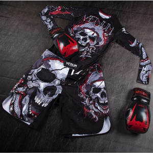 MMA BJJ manga larga Rash Guard camisa de compresión de secado rápido ajuste ropa de gimnasio personalizado Jiu Jitsu Kimono Stretch De Jiu Jitsu Kimono - Product Image 5