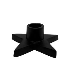 Bougeoir haut de gamme de luxe Décoration de la maison de Noël Base ronde en forme d'étoile en métal Bougeoirs hautement décoratifs Tendance - Product Image 4