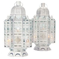 Lanterne marocaine vintage, design créatif, fabrication artisanale, vente en gros, porte-bougie, lanterne à bougie élégante de style indien, best-seller