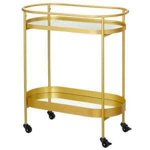 Xcellent-carrito de bar de vino de calidad para catering en casa, hotel y restaurante, carrito de servicio de comida y soportes para copas al por mayor - Product Image 2