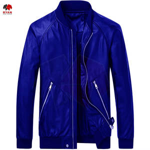 Veste en cuir pour homme, logo personnalisé, couleur unie, matériau durable, design unique, OEM et ODM disponibles - Product Image 3