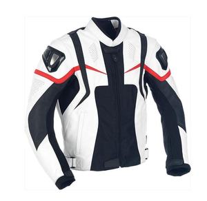 Chaqueta de Motociclismo de Carreras Hecha a Medida con Material Duradero de Poliéster/Nailon, Diseño Moderno, Impermeable y Transpirable - Product Image 4