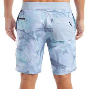 Shorts de Playa para Hombre de Alta Calidad OEM, Diseño Personalizado con Cordón Ajustable, Shorts de Baño con Forro Interior, Shorts de Pesca - Product Image 2