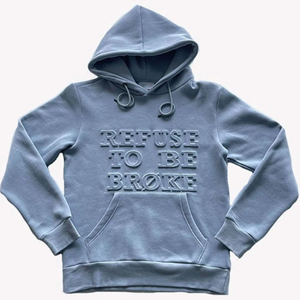 เสื้อฮู้ดและสเวตเตอร์ของผู้ชายแบบสวมหัวระบายอากาศได้ดี3D พิมพ์ลายนูนโลโก้จากปากีสถาน - Product Image 1