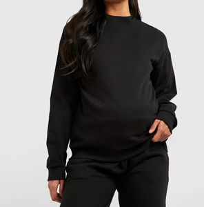 Nouvelle Arrivée Sweat-shirts Femme Oversize Écologiques Imprimés sur le Devant Grande Taille Col Rond Manches Longues Design Personnalisé Confortables - Product Image 1