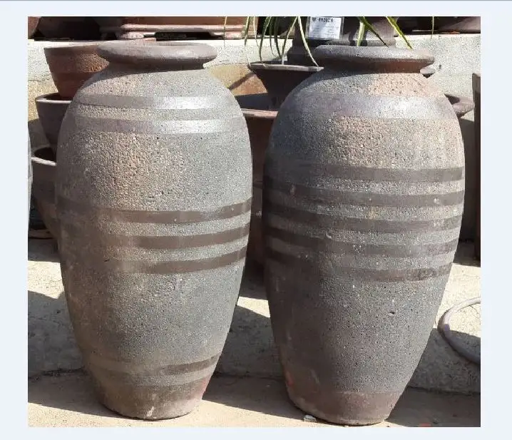 [Ruby Linh]-Panci Atlantis Tembikar Pot Air Antik Air Mancur Pot Bunga Pedesaan Pot-Pot Pot Semburan Pasir Vas Lantai Pot Tanaman Besar
