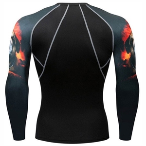 Vêtements de sport longs anti-UV de haute qualité pour hommes, vêtements de MMA respirants et personnalisés - Product Image 2
