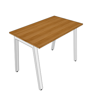 AtonBamboo 100x60cm Gaming Desk with <b>Foldable</b> Iron <b>Legs</b> Computer/Laptop <b>Table</b> with Storage Drawer Office Desk - Product Image 4