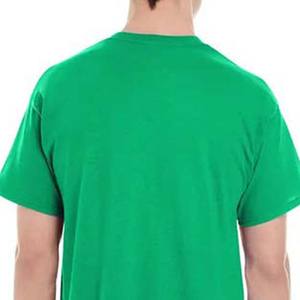 Camisetas de manga corta de gran tamaño para hombre, ropa de verano, cuello redondo, Color sólido, 100% de algodón, ropa informal en blanco para hombre, camisetas - Product Image 6