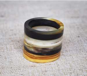 Ronds de serviette en rotin Décor de table en osier Ronds de serviette élégants pour manger - Product Image 1