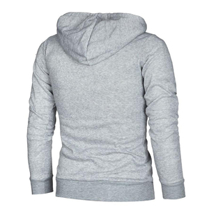 High Quality Full Sleeve Asymmetric Hoodies & Sweatshirts Customized Two Color <b>Panel</b> Hoodies for Men's Hot Style Pullover Hoody - Product Image 3