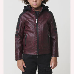 2026 New Arrival Comfortable Kids <b>Genuine</b> Sheep Skin Jacket Stand Boys Girls Soft Stylish Outerwear Durable Wholesale Supply - Product Image 1