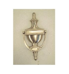 Aldaba de puerta con revestimiento marrón de diseño contemporáneo de metal estándar para aldaba de puerta de hogar y oficina - Product Image 4