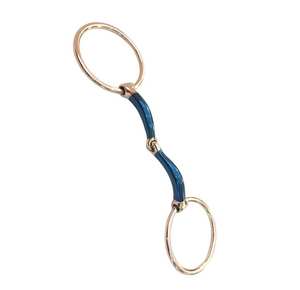 Nouvel arrivage de mors à cheval en acier inoxydable à double articulation TARIQ MFG CO CE ISO - Product Image 5