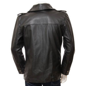 OEM Slim Fit Men's Leather Jacket High Street Style Latest Winter Wear for Adults Available in Bulk Quantity Winter Jacket - Product Image 2