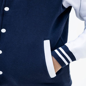 New Design Long Sleeve Women's Varsity <b>Jacket</b> OEM/ODM Services Available Windproof & Eco-Friendly Varsity <b>Jacket</b> For Women - Product Image 3