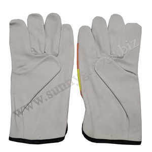 Gants de travail d'assemblage en cuir de sécurité de construction de service OEM Gants de travail d'assemblage pour hommes Prix de marché raisonnable - Product Image 5