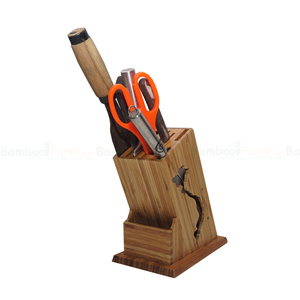 BFKD001 Vietnamese Bamboo Knife Holder with <b>Roll</b> <b>Bag</b> Elegant and Practical Kitchen Accessory - Product Image 3