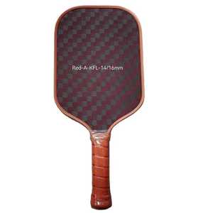 Raquette de pickleball en fibre de carbone Kevlar rouge de qualité supérieure, dernière technologie, pressage à chaud, design T700 AND1 - Product Image 5