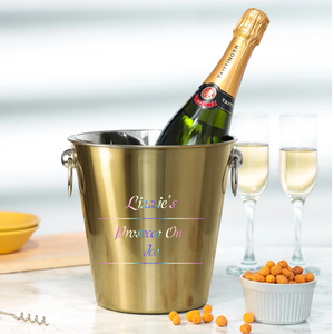 Cubo de hielo de metal galvanizado rústico grande para enfriar cerveza, vino y refrescos sin esfuerzo en fiestas, festivales y reuniones - Product Image 1