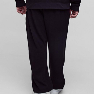 Streetwear personnalisé 100% coton tissu gaufré surdimensionné Baggy Sunafde pantalons de survêtement lavés respirant Hip Hop pantalon de survêtement - Product Image 5