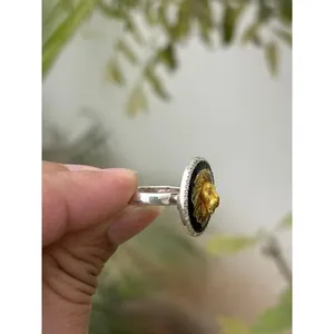 925 Platinum Men's <b>Ring</b> with Onyx Lion <b>Statement</b> Animal Fine Jewelry Bezel Setting Invisible Invisible Everyday Wear - Product Image 4