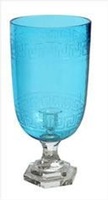 Décoration de maison de luxe moderne, grand vase à bougie de table, verre cristal soufflé à la bouche, design artisanal pour mariage, baby shower, Ramadan