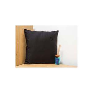 Cojín Benetton 100% Algodón 45*45 cm Liso, Relleno, Negro - NEGRO - Product Image 1