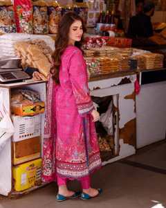 Punjabi <b>suit</b> Pakistani Indian dressing kurta <b>pajama</b> with dupatta by WS INTERNATIONAL - Product Image 5