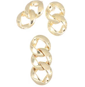 PENDIENTES TOP CHAIN STUD El Mejor Diseño de Producción italiano PARA ESTAR AL OJO DE LA MODA EN OCASIONES ESPECIALES Y NO SOLO - Product Image 4