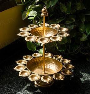 Exportación de calidad Urli decoración india tradicional hecha a mano Metal fino artesanía tradicional - Product Image 1