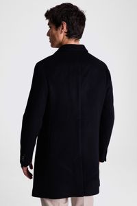 Best Selling Winter Design Breathable <b>Wool</b> Coat With Button Closure Wholesale Two Side Pockets <b>Men</b> Long Coats - Product Image 5