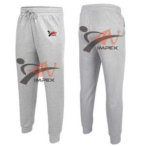 ชุดวอร์มซิปผ้าฟลีซสีเทาอ่อน 100% ผ้าฝ้าย สำหรับผู้ชาย ผลิตโดยมืออาชีพ ความยาวปกติ สวมใส่สบาย สีพื้น สำหรับฤดูหนาว - Product Image 5