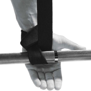 Sangles de levage personnalisées en coton et cuir, légères, portables et confortables pour hommes - Accessoires de musculation pour la salle de sport, musculation - Product Image 4