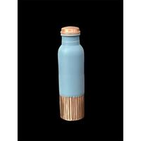 Vente en gros de bouteilles d'eau en cuivre classiques pour adultes, ensemble cadeau, logo personnalisé, emballage en boîte intelligente, 100% certifié écologique, export